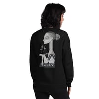 Image 1 of Jackie Crewneck Sweatshirt by Hayes McRae – Back Print Unisex Pullover