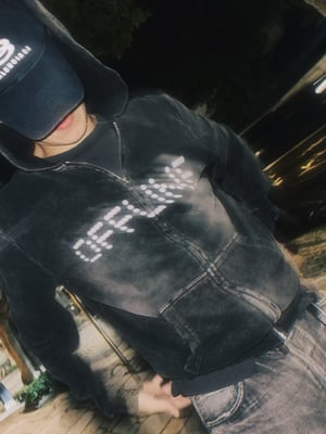 WASHED WAFFLE OFFLINE ZIPUP (UNISEX)