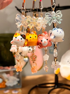 Image of Cat phone charms