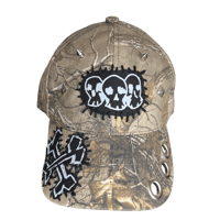 Image 1 of 3 Skullz patch hat 
