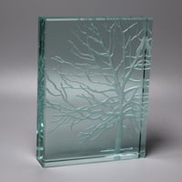 Image 3 of Tree Glass Block