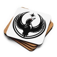 Cork-back coaster