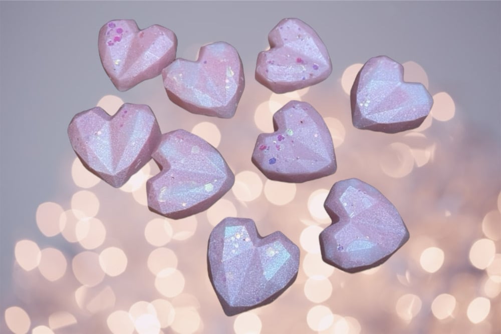 Image of 9 Geo Hearts