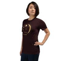 Image 16 of Gold Planetary Celestial Inspired Unisex t-shirt