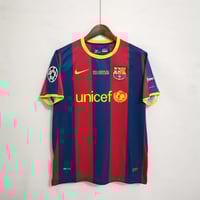 Image 1 of Barcelona 10/11 Retro Home Jersey