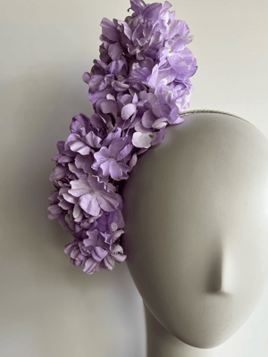 Image of Lilac flowers headpiece