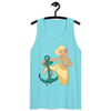 Anchor's Away Unisex Tank Top- Banana Mermaid