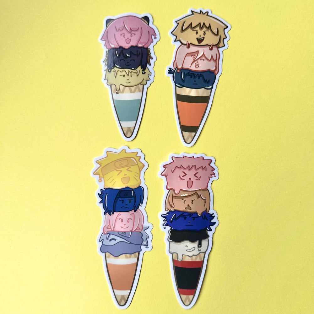 Image of Shonen Scoops Stickers