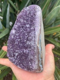 Image 7 of Amethyst Base Cut Polished Edge #1278