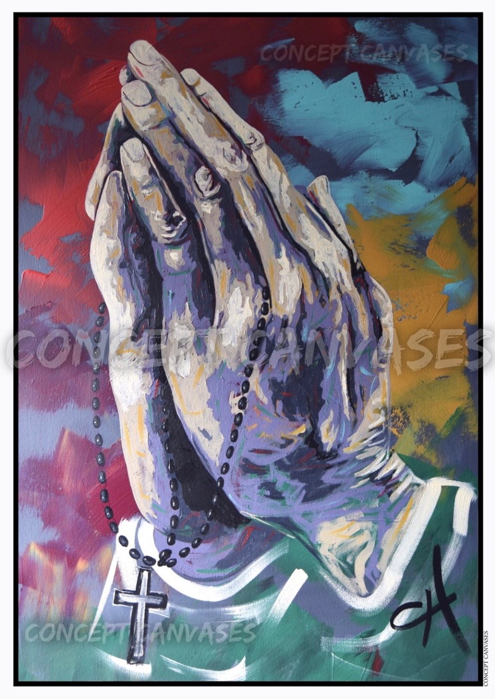 Image of ‘Peace Be With You’ A3 Print