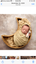 Fawn Newborn Bonnet Wrap & Layer Photography Prop Set
