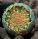 Image 2 of Fumed Honeycomb Mini Paperweight / Pocket Stone 3