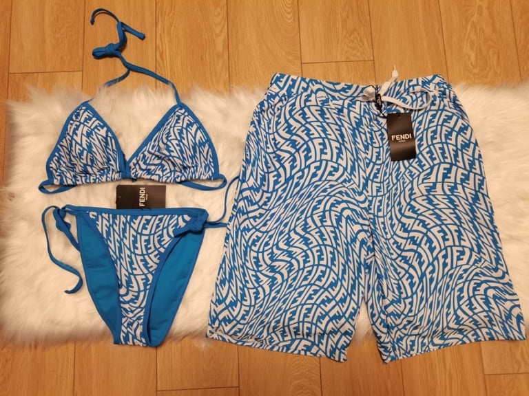 FENDI BLUE TRUNKS (ONLY)