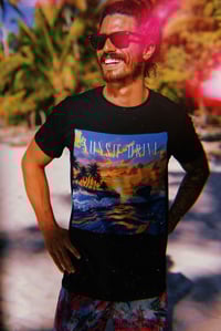 Image 1 of SUNSET DRIVE YACHT CLUB ROPE T-SHIRT