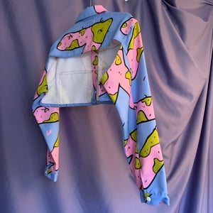Image of Lactose SAMPLE Katakana Cropped Layering Jacket