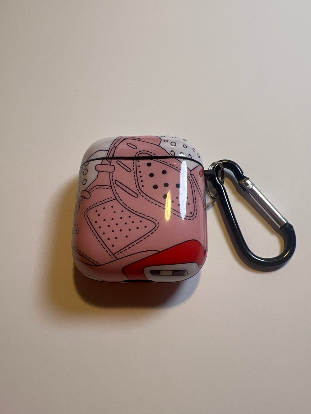 Image of pink AirPod case