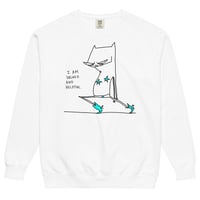 Image 1 of VALUED AND HELPFUL Unisex garment-dyed sweatshirt 