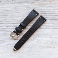 Image 4 of Wild Pigskin Strap In Black
