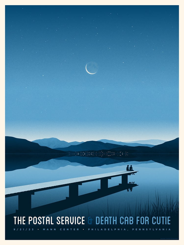 Image of The Postal Service & Death Cab For Cutie | Mann Center Philadelphia, PA (Regular Edition)