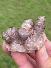 Image 1 of Australian Quartz & Hematite Points Cluster #810