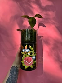 Spring Florals Upcycled Planter