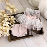 Image 1 of Newborn girls set Alita | baby pink