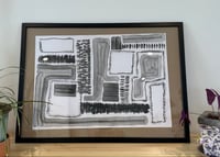 Image 3 of Brushstrokes and Boxes Original