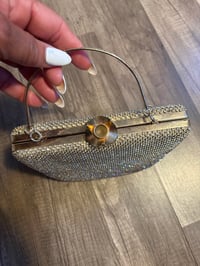 Image 1 of Rhinestone metal bag