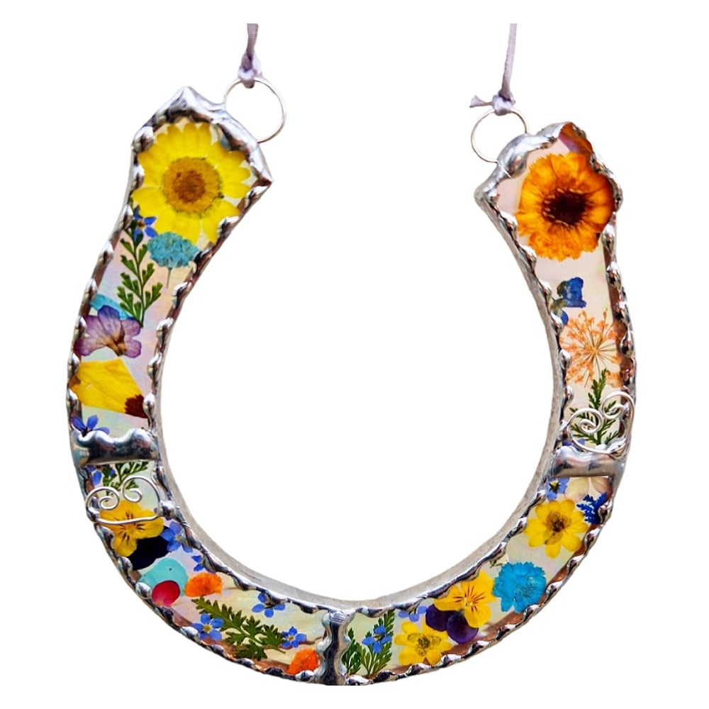 Image of Real Flower Horseshoe