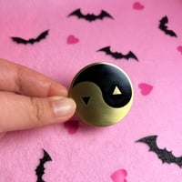 Image 1 of 1.75 Inch Phong 2nd Ed. - Antique Gold Finish Icon Pin