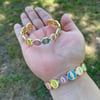Colorful Virgen bangle bracelet