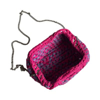 Image 2 of Pink and Purple Clasp Bag 