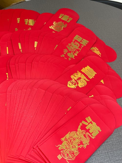 Image of MONKEY PRINCE X DRAGON RED ENVELOPES