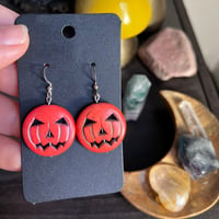 Jack O Lantern earrings