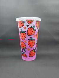 Image 4 of Strawberries Color Changing Cup