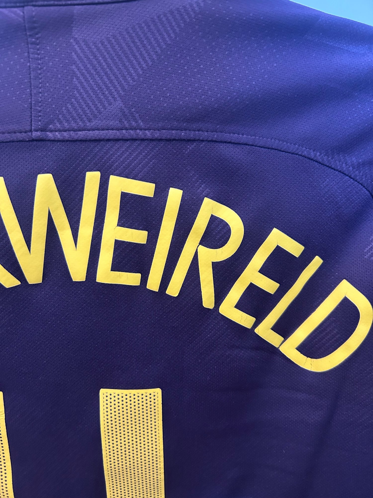 Image of Tottenham Hotspur “ALDERWEIRELD 4” 2017/18 Third Shirt + UCL patches (M) 