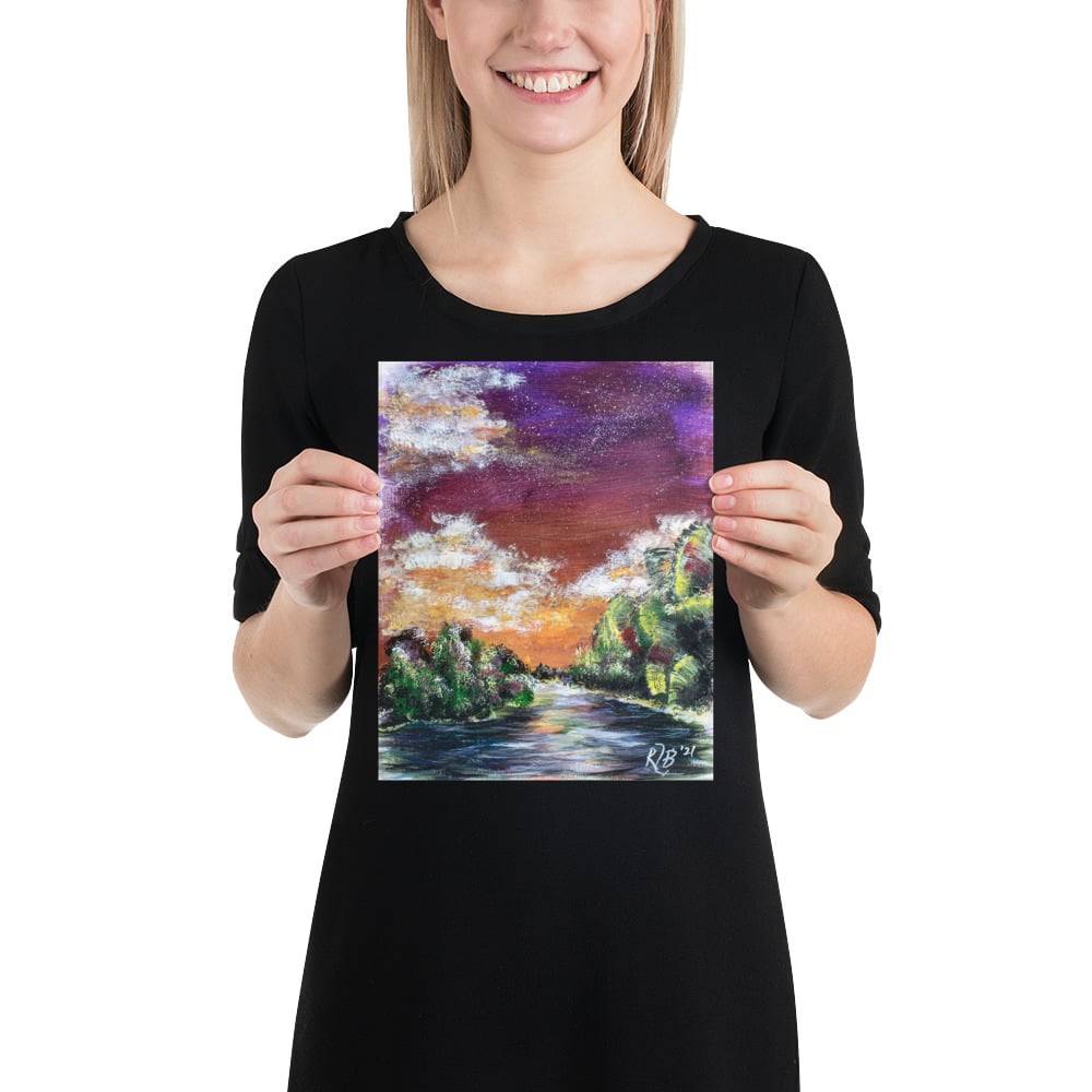 Image of ||| PRINT ||| "The Time Is Always Right Out Here" | Right Half