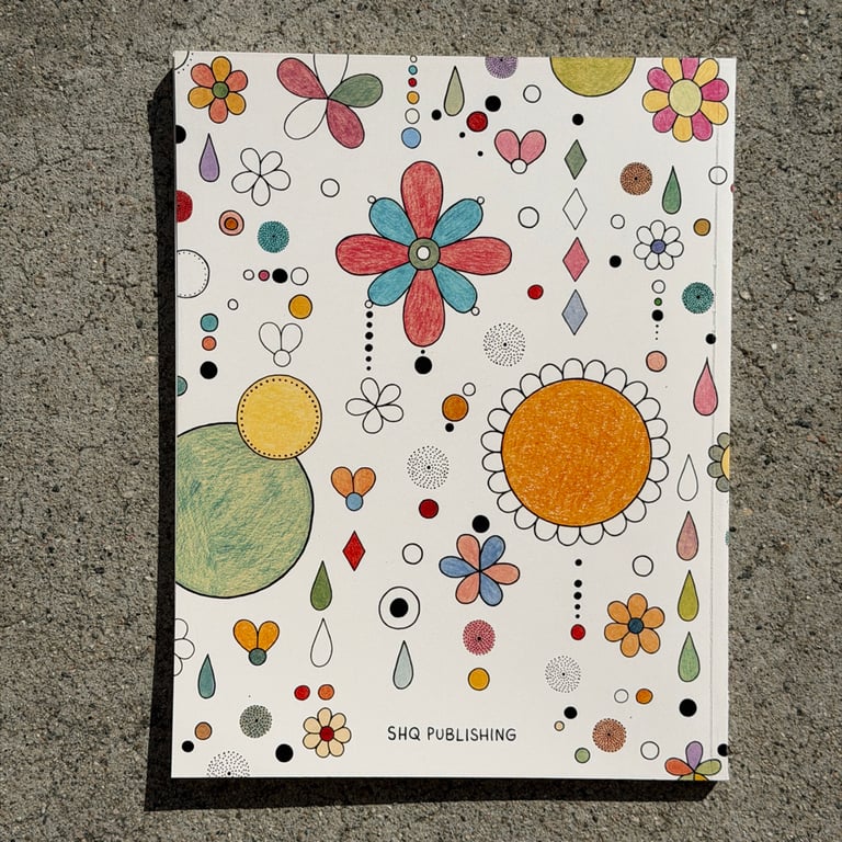 Dream Drops: A Coloring Book by Mel Kadel (PRE ORDER - Ships in Early September) Image 4
