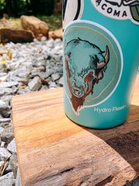 Image 5 of Black Bear & Bison Head Stickers