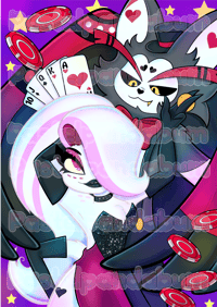 Image 2 of Hazbin Hotel - Huskerdust print