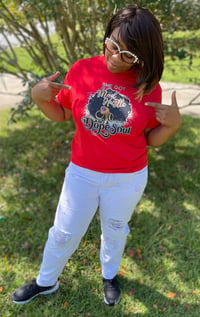 Image 2 of SHE GOT A MAD HUSTLE AND A DOPE SOUL TEE SHIRT 
