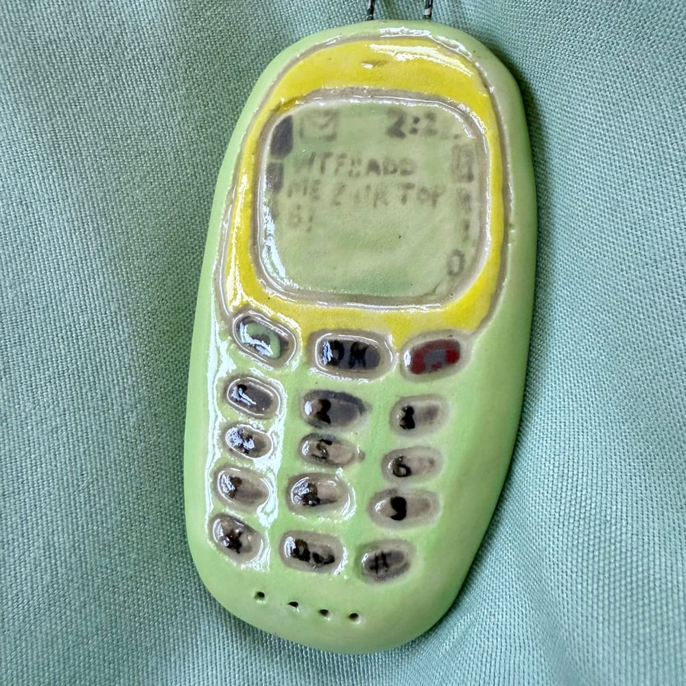 image of nokia brick phone keychains