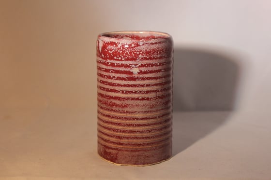 Image of Frosted raspberry soup mug 