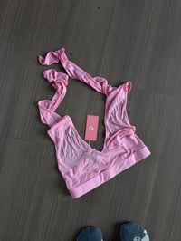 pink waydamin top (sz large)