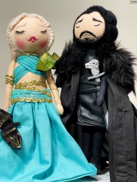 Image 6 of Daenerys Mother of Dragons Inspired Art Doll