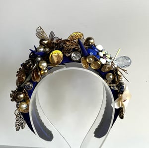 Image of Cobalt blue D&G inspired headband 