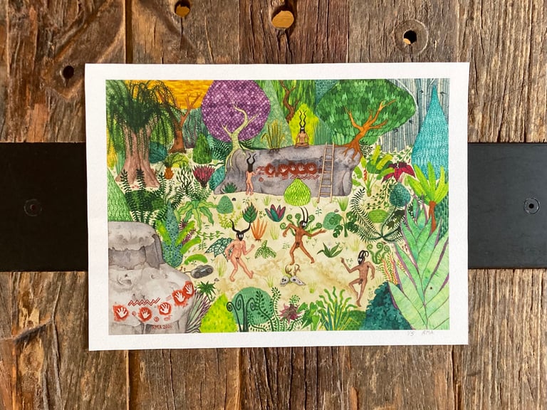 Pump Up the Jams Limited Edition Signed Print