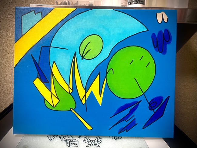 Peter Griffin’s Birthday Painting Fan Art