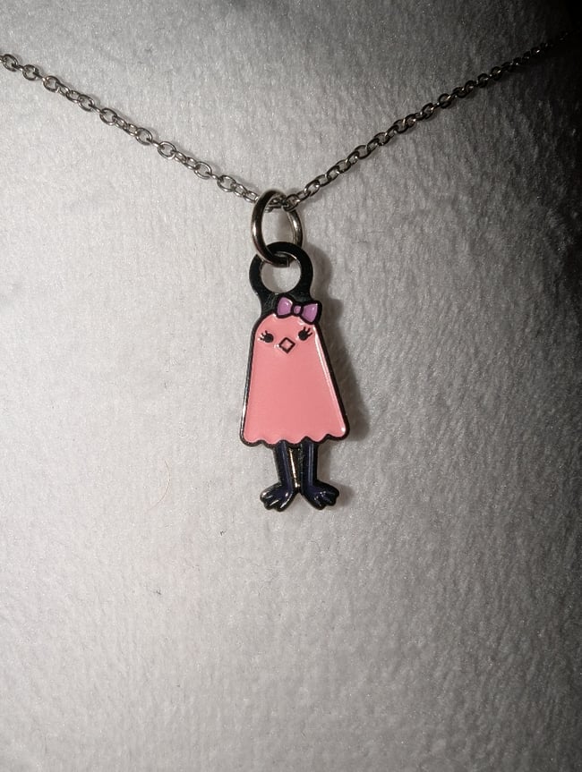 sweetiebird charm necklace