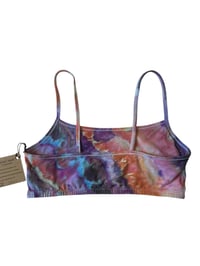 Image 7 of L (38) Bralette in Bold Radial Ice Dye